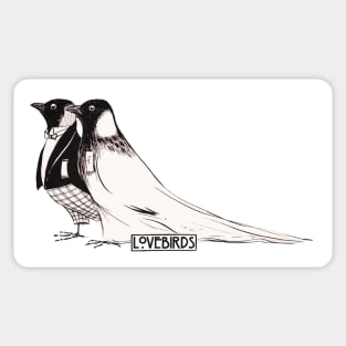 Love Birds Sticker